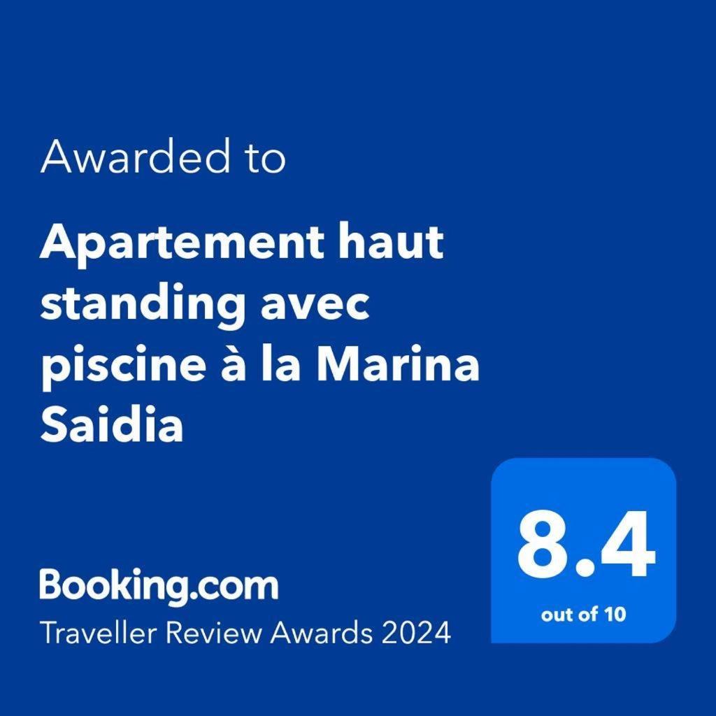 Apartement Haut Standing Avec Piscine A La Marina Saidia Exterior photo